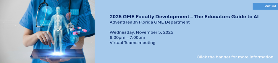 Nov 5 GME Faculty Development